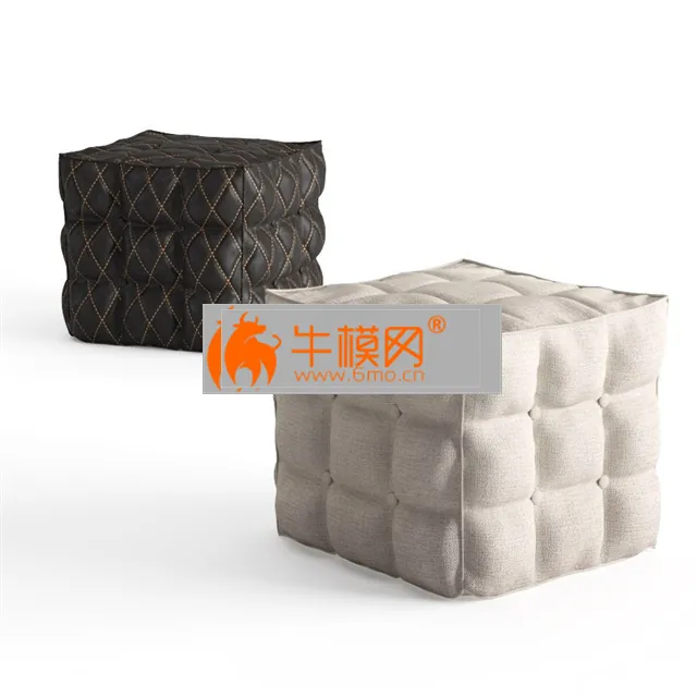 Interior Poufs Textile – 2040