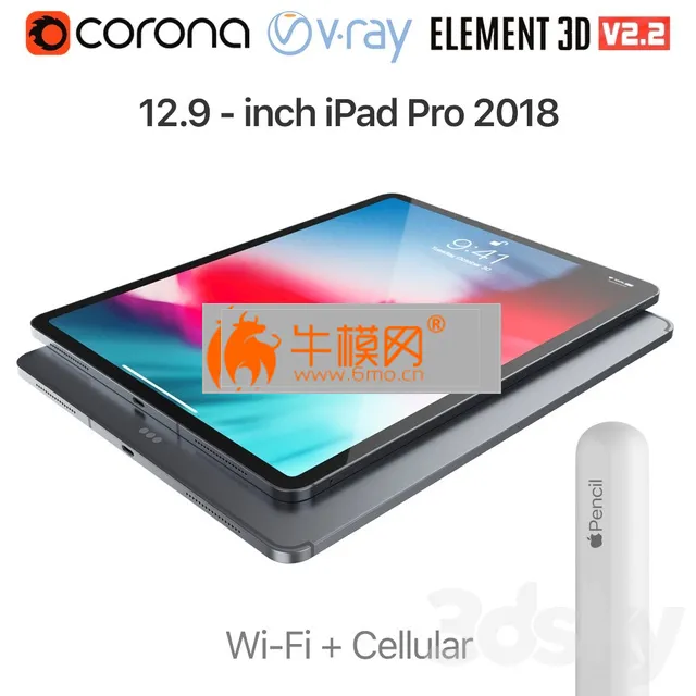 iPad Pro 2018 12.9 inch Wi-Fi Cellular – 2042