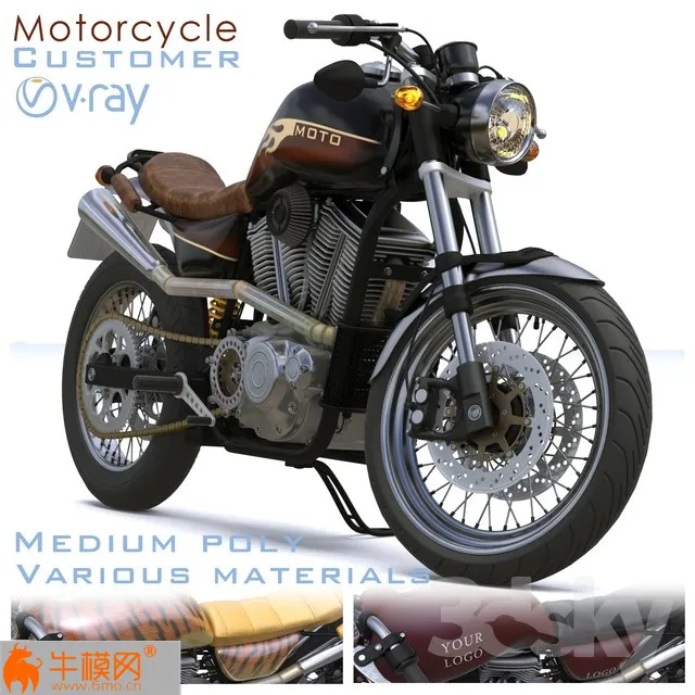 Motorcycle (Vray) – 2365
