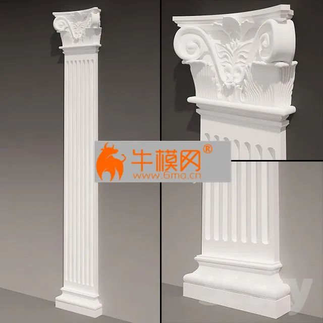 Pilaster antique type 4 – 2497