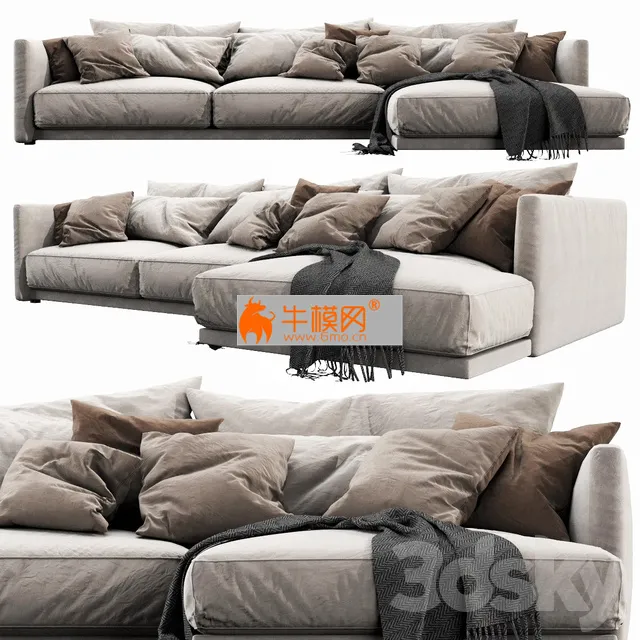 Poliform Bristol Chaise Lounge – 2520