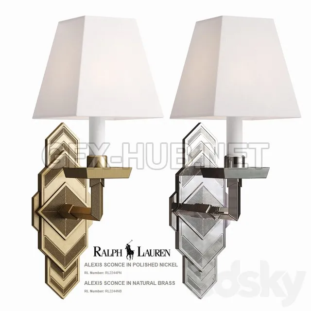 Ralph Lauren Alexis Sconce RL2244PN RL2244NB – 2612