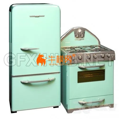 Refrigerator and stove Northstar – 2631