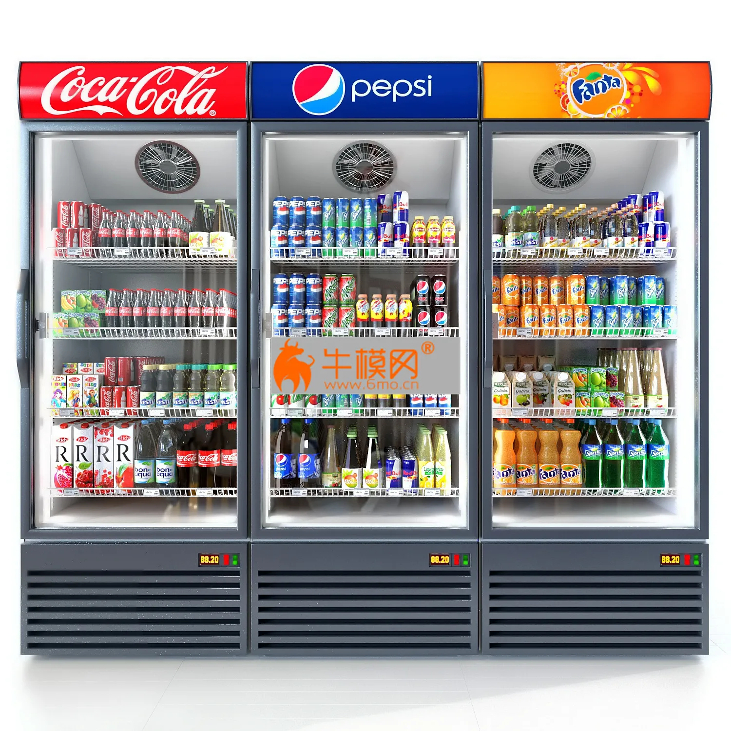 Refrigerator Coca-cola – 2633