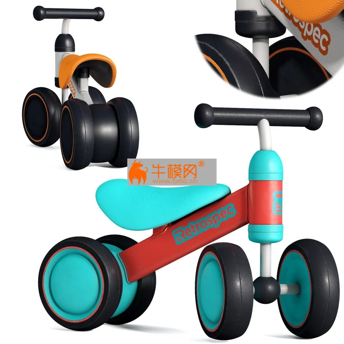 Retrospec Cricket Baby walker bike – 2650