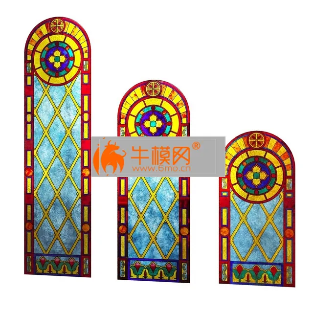 Stained-glass window in three sizes – 2917