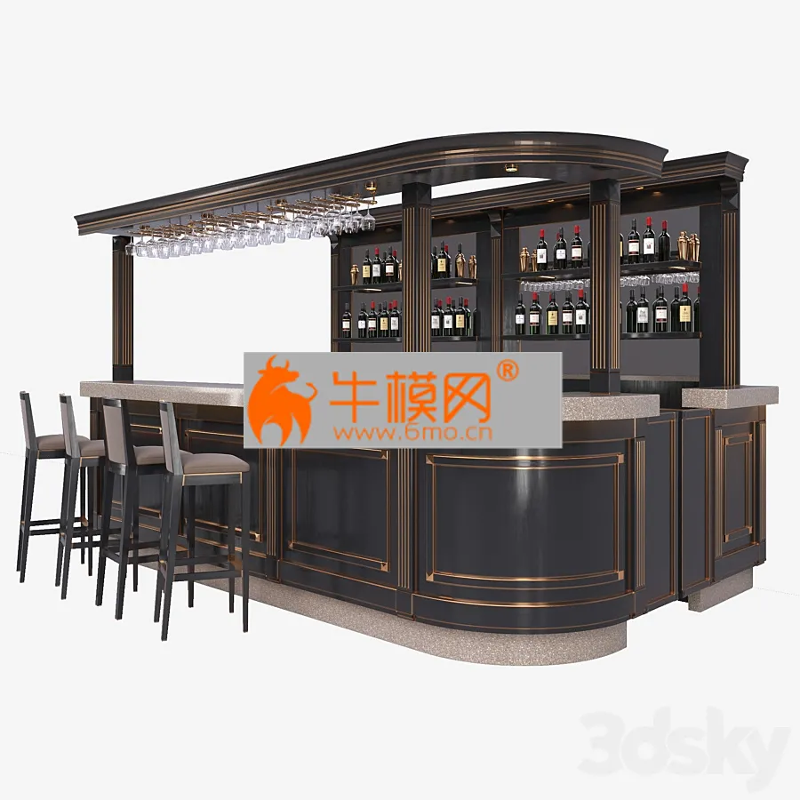 The bar counter – 2990