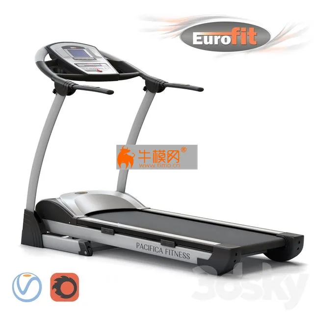 The Pacifica fitness treadmill from Eurofit – 3000