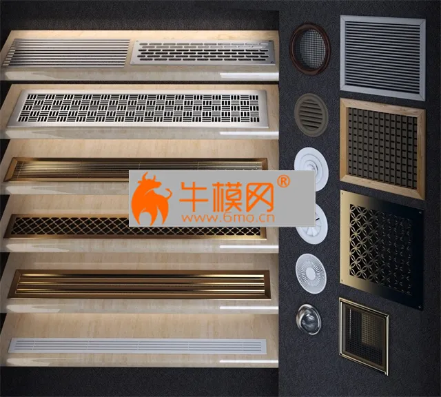 1 Ventilation grilles and diffusers – 4