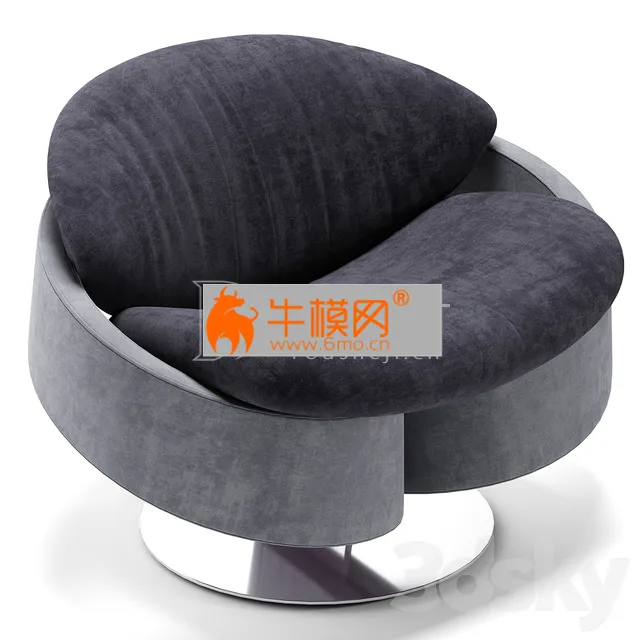 Gianfranco Ferre Home Sherlock 2 armchair – 3368
