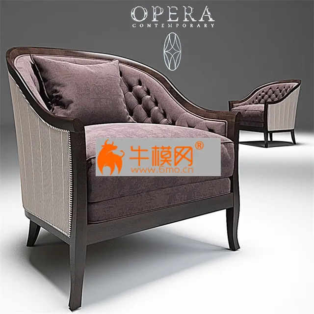 Marta Classic Armchair by Opera Contemporary – 3392