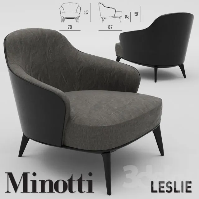 Minotti Leslie Armchair new – 3404