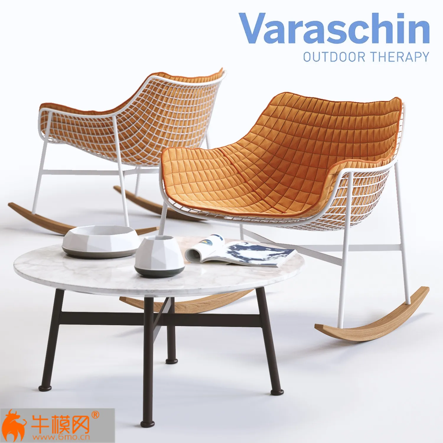 Varaschin SUMMERSET Rocking Armchair – 3459
