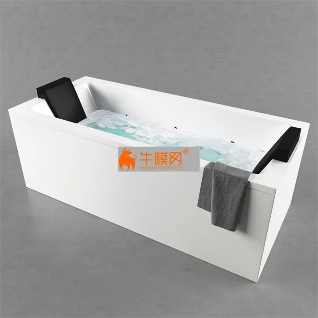 Design Paolo Parea Quadra bathtub – 3565