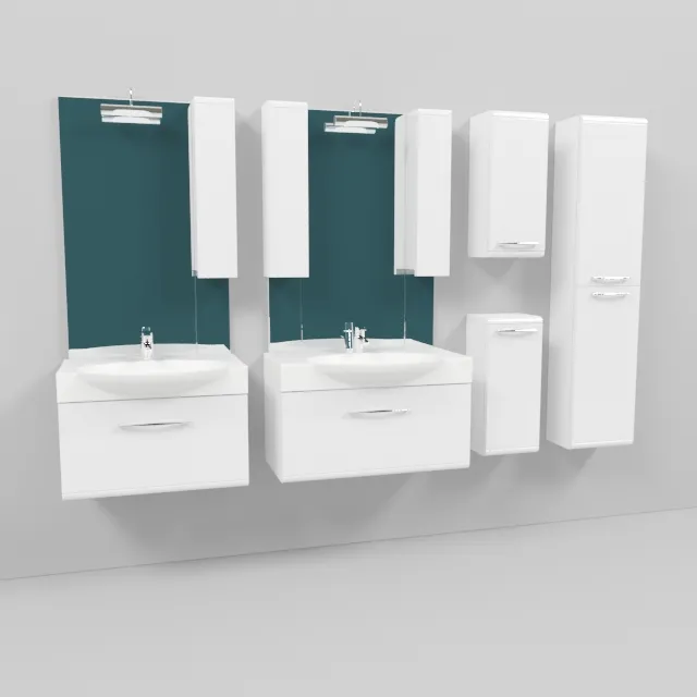 Modern bathroom furniture set – 3574