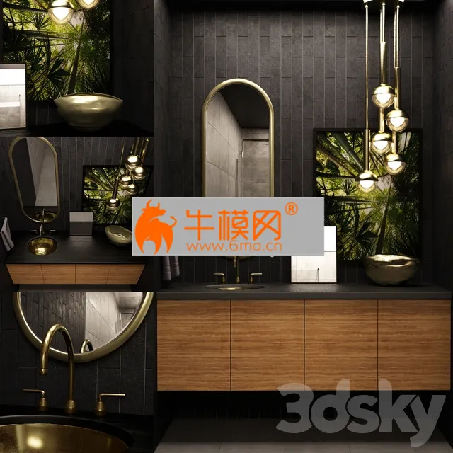 Pro 3DSky – Bathroom Furniture – 3580