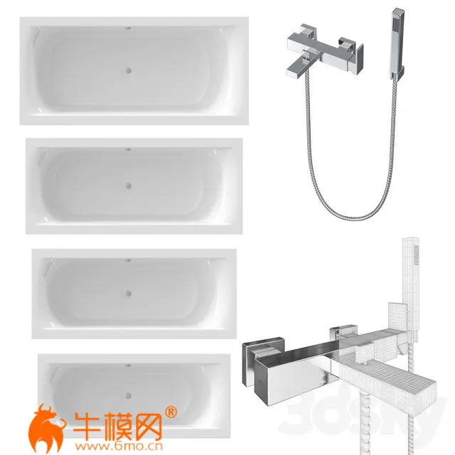 RIHO baths and Newform bath shower mixer – 3586