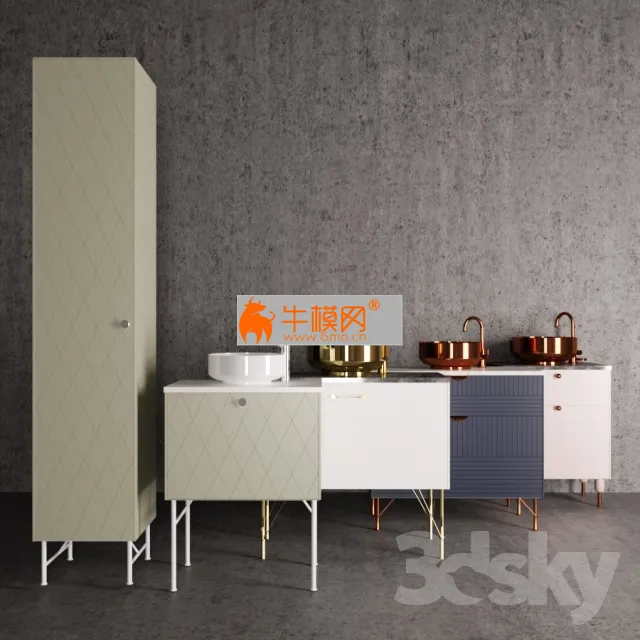 The Range of Bathroom Furniture for SU SUPERFRONT – 3596