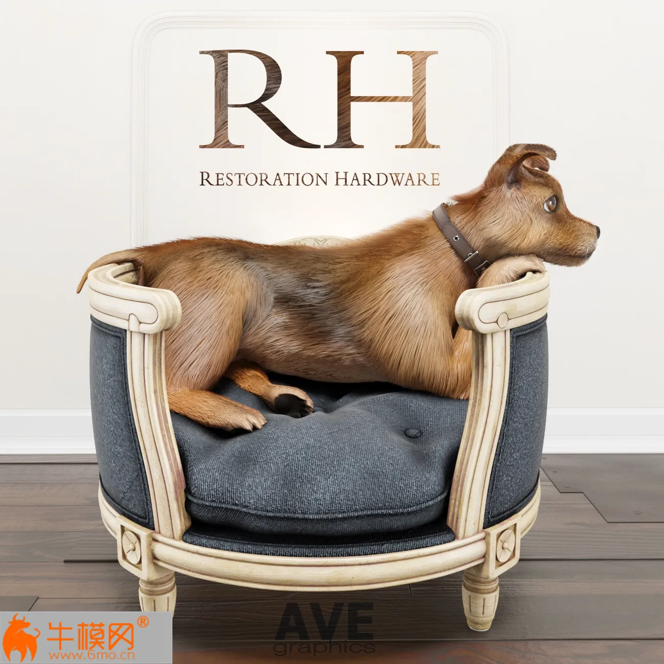 AVE RH Louis Pet Bed – 3608
