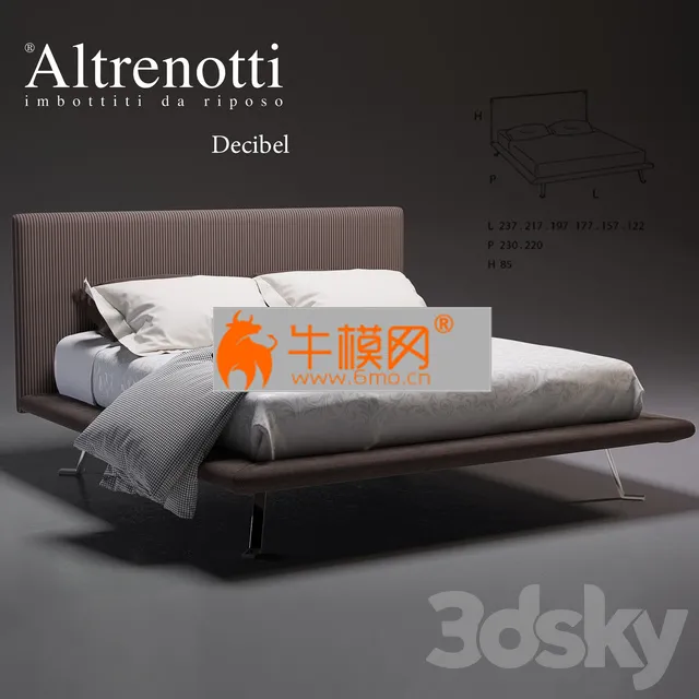 Bed Altrenotti Decibel – 3619