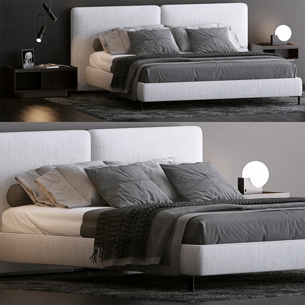 BED BY MINOTTI 8 – 3625