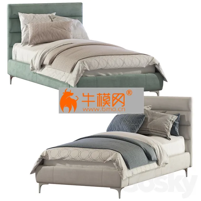 Bed Pfeiffer Upholstered Bed 2 – 3658