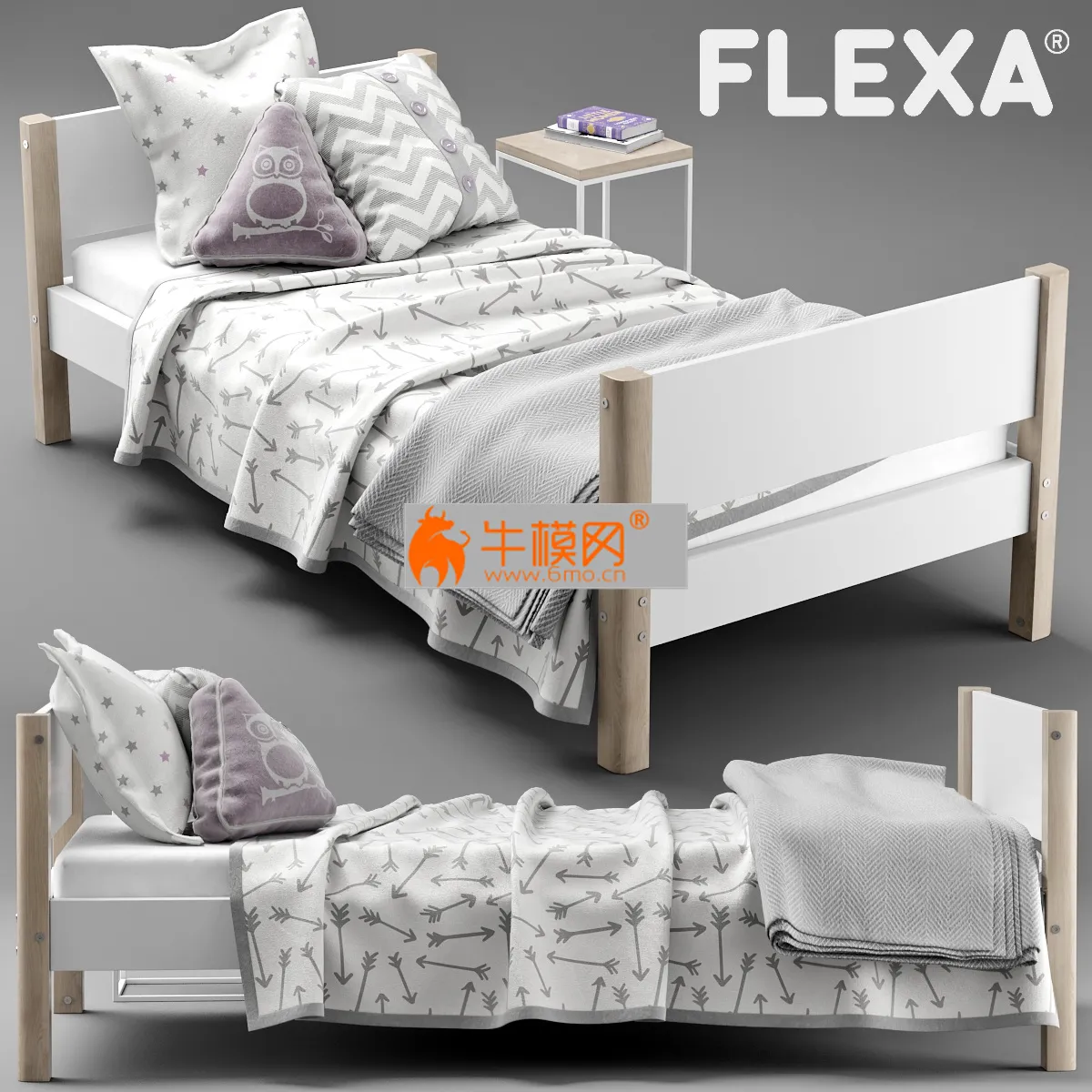 FLEXA SINGLE BED – 3726
