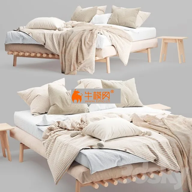 Magic linen bed – 3753