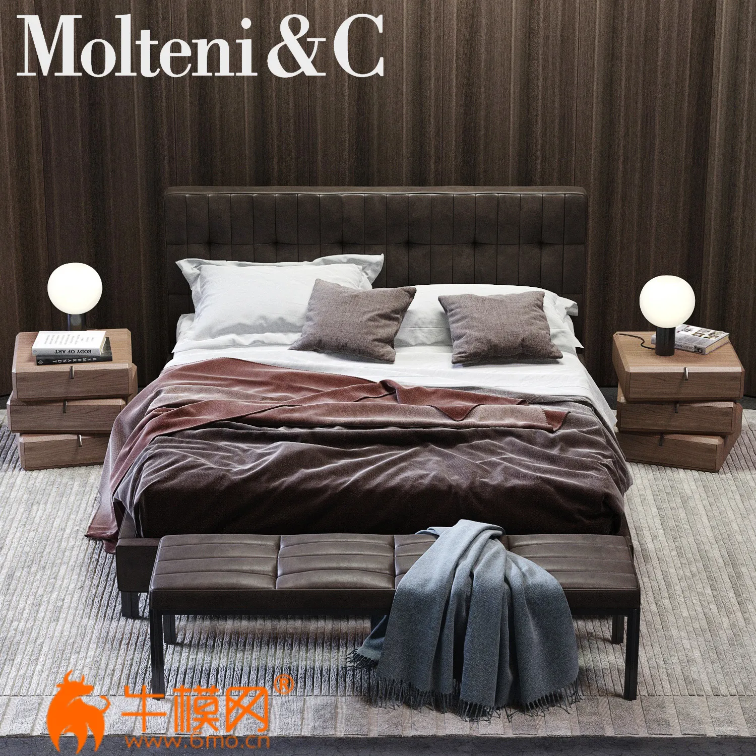 Molteni and C Anton Bed – 3778