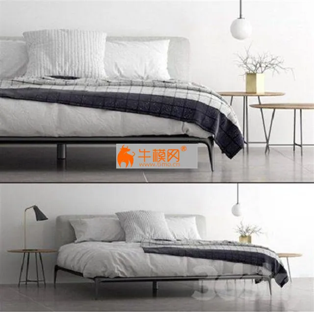 Poliform Park Bed Set B – 3793