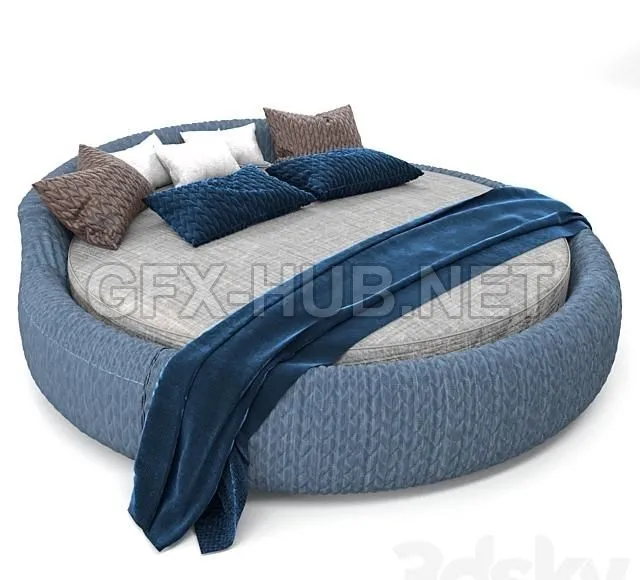 Round bed – 3812