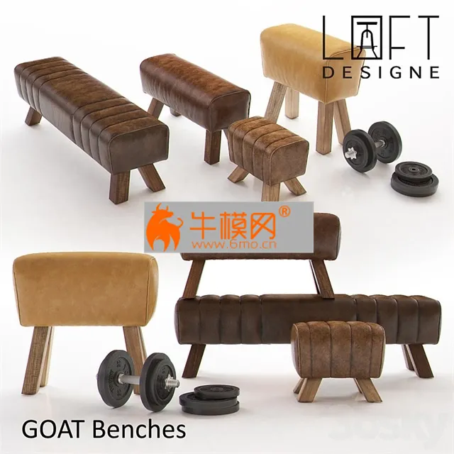 GOAT Benches – LOFT DESIGNE – 3860