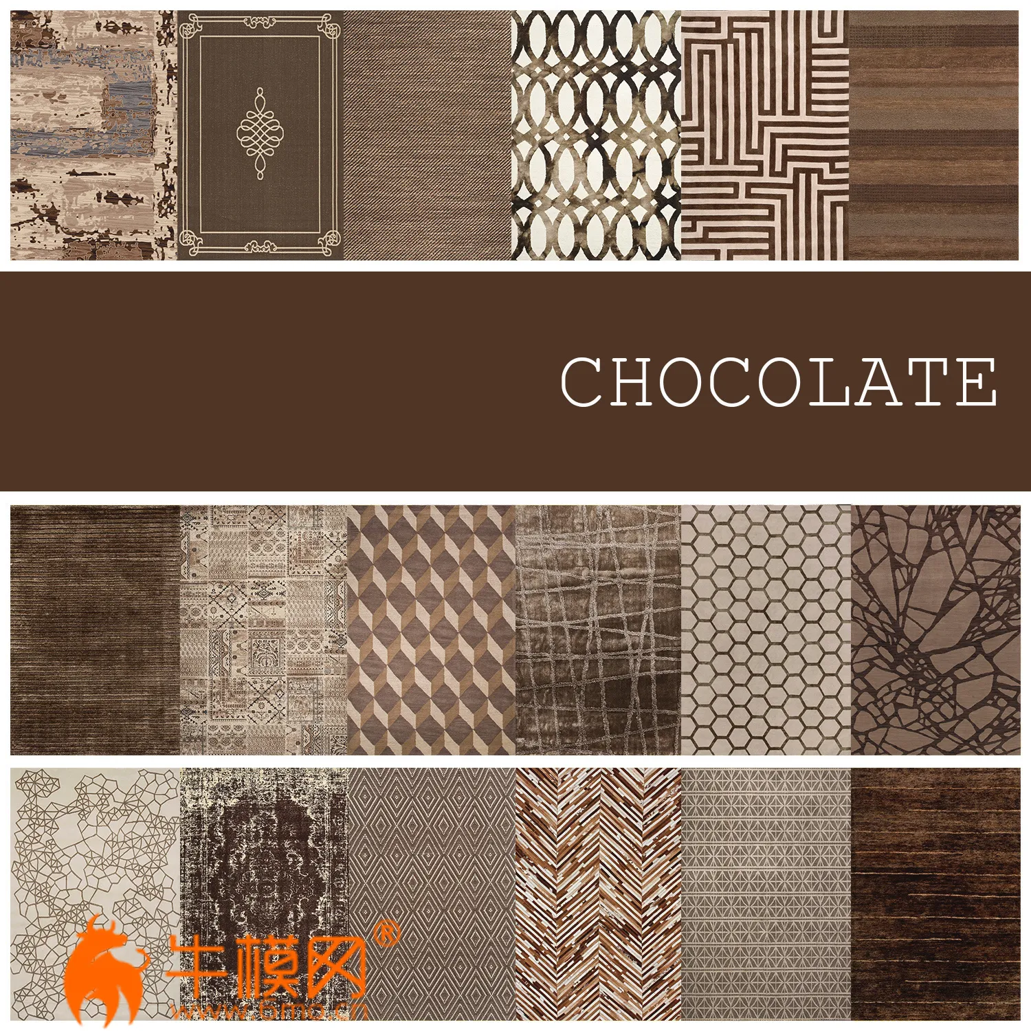 18 carpet color CHOCOLATE (max 2011, fbx) – 3870