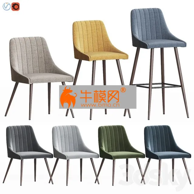 Amos chair set – 3921