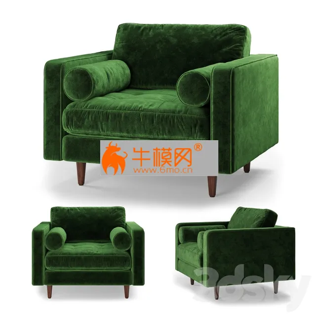 Article Sven Green Chair – 3929