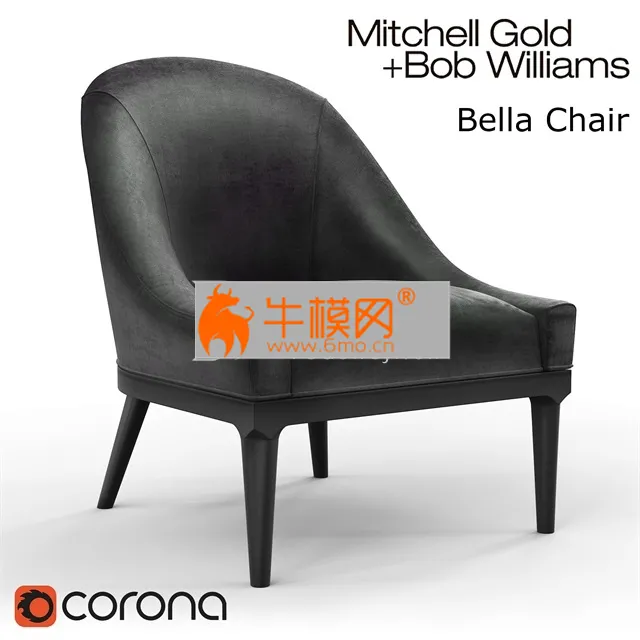 BELLA CHAIR by Mitchell Gold and Bob Williams – 3941