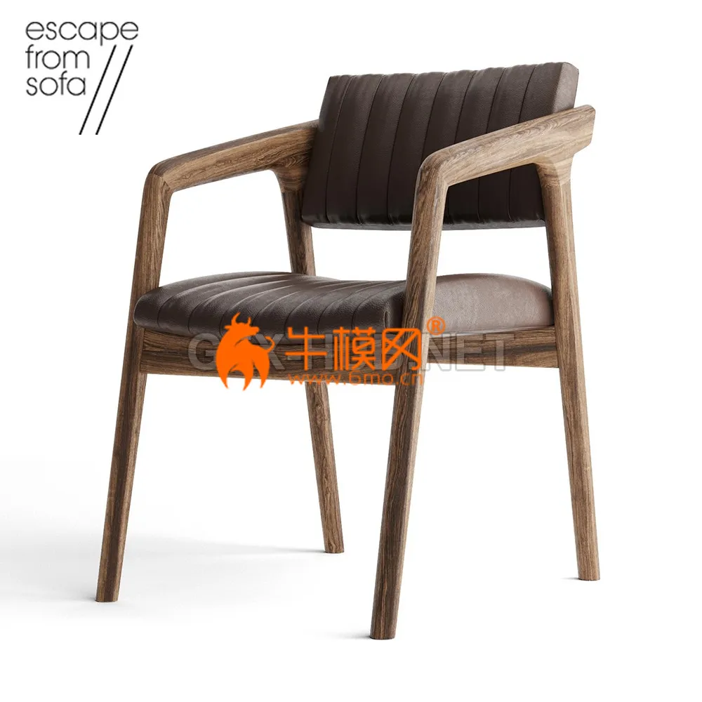 Chair – Escape From Sofa – SHORT SLICED – 3976