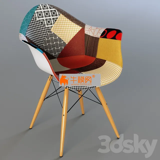 Chair Eames Dsw Patchwork – 3984