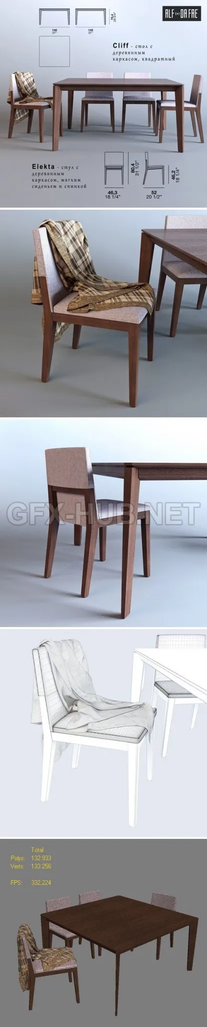 Dining Table+chair – 4053