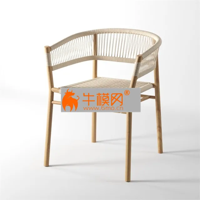 Ethimo Kilt Chair (3dsMax – Corona) – 4070