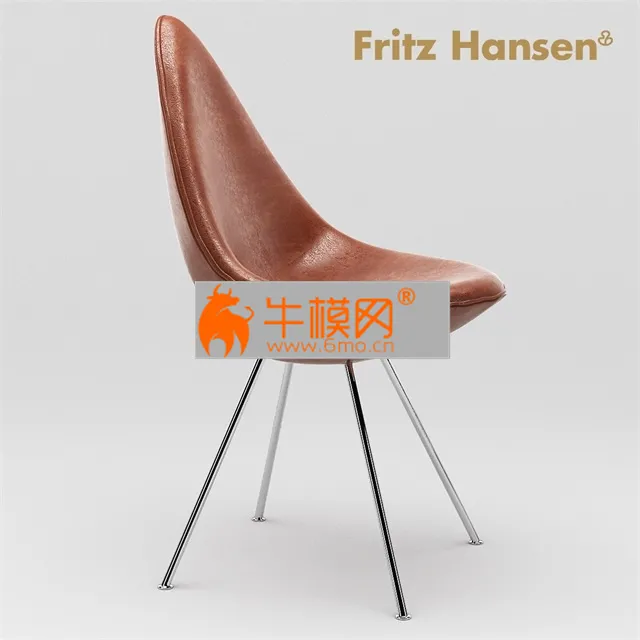 Fritz Hansen – The Drop Chair – 4078