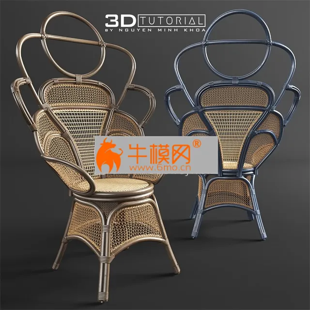 Handwoven Boline Chair modelbyNguyenMinhKhoa – 4097