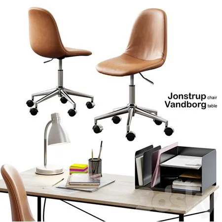 Jysk Jonstrup Chair Vandborg Table – 4119
