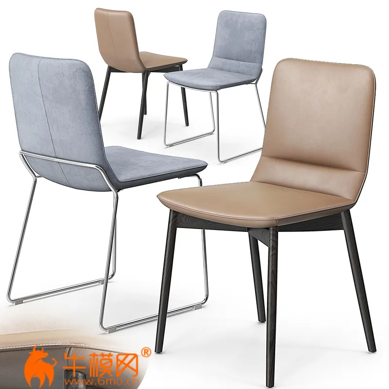 Modern office chair 3d model – 4158