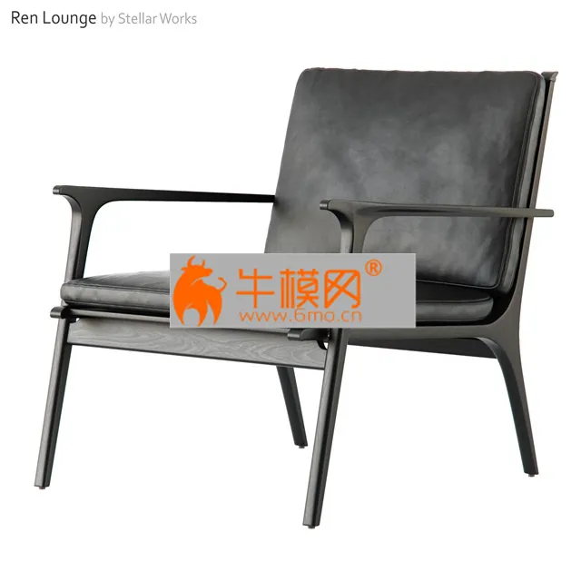 Ren Lounge Chair Large by Stellar Works – 4192