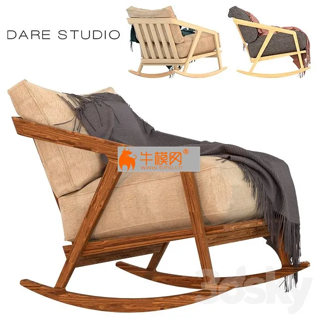 Rocking chair Dare Studio Katakana Rocking chair – 4201