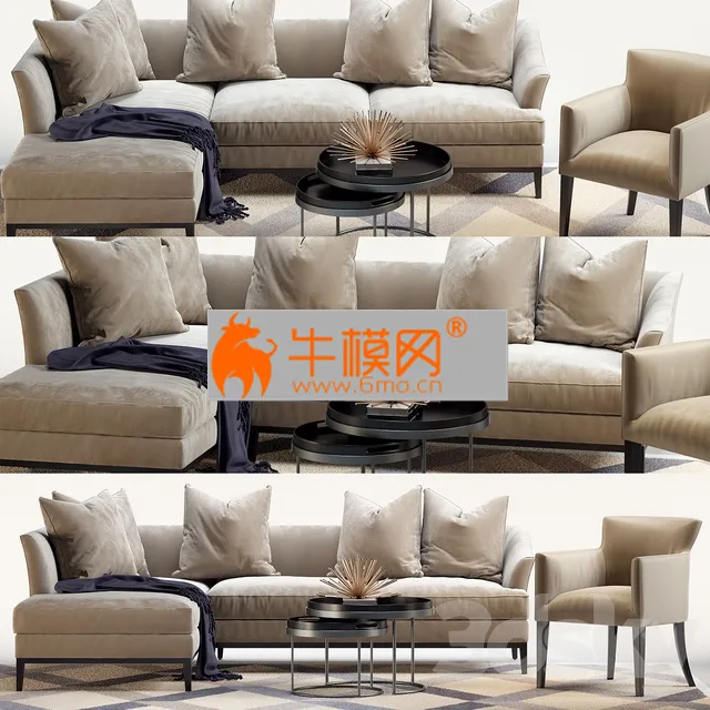 The sofa and chair company set 2 – 4246