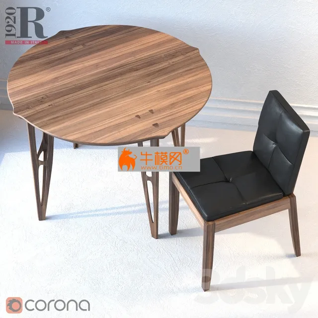 Vegan table Bever sedia chair Riva 1920 – 4260