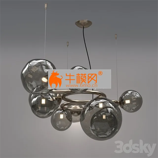 Puppet Ring SP9 chandelier by Vistosi – 4388