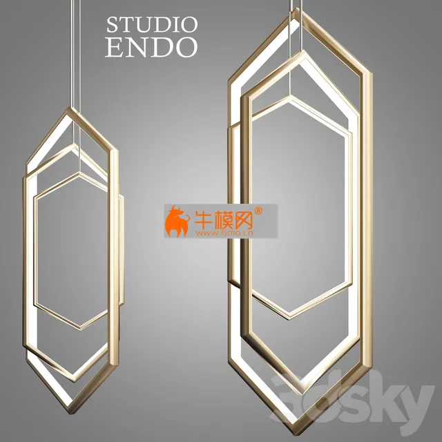 Studio endo chandelier – 4410